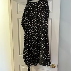 Petal and pup Polka dot wrap skirt